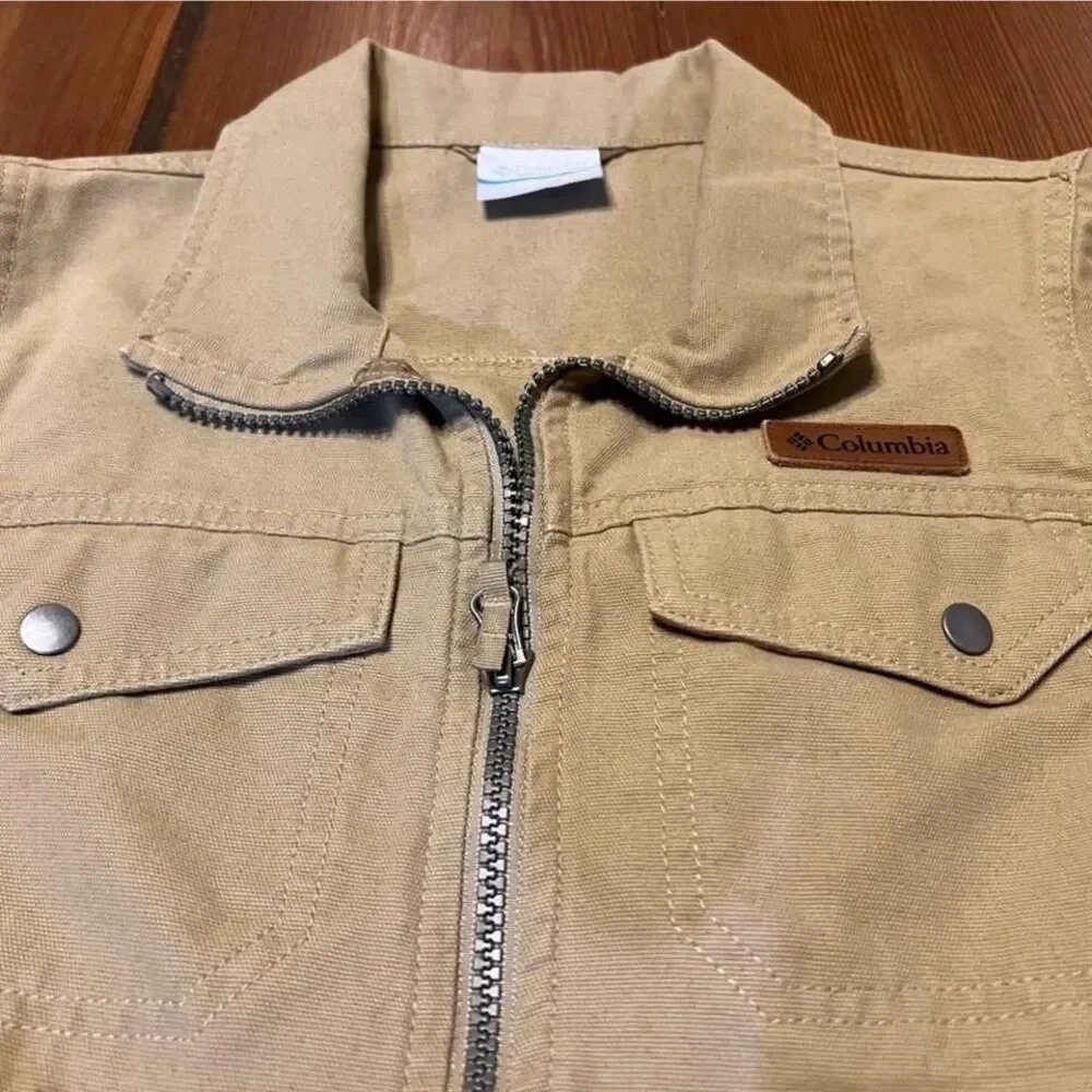 Columbia Girls Badger Ridge Canvas Jacket‎ size small